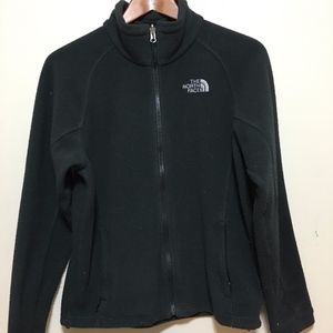 North Face Woman's Black Fleece Jacket Size M